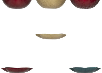 Tazón de presentación "Navideño" de vidrio D12cm - 196533