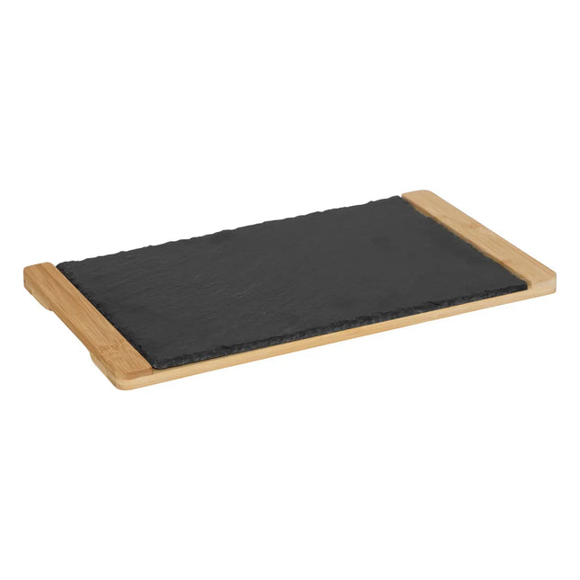 Plato de presentación de bambú "Río" 25x35cm - 196534