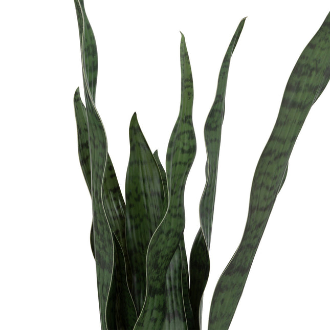 Sansevieria artificial en maceta de cerámica color canela A70cm - 196696