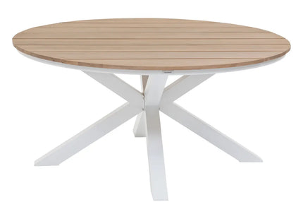 Mesa de jardín "Oriengo" de acacia blanco - 196801B