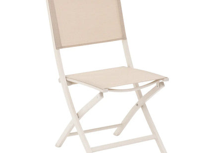 Silla de jardín plegable "Essentia" lino y arcilla - 196844