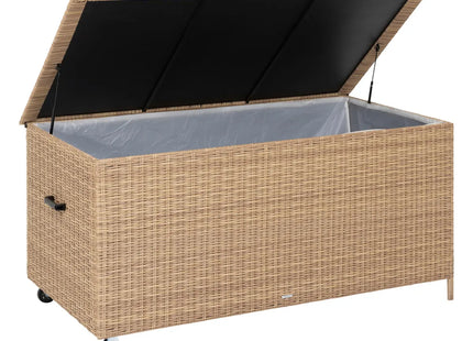 Caja de almacenaje "Bayana" savana 204x97,5x111cm en acero tratado epoxi - 196976B