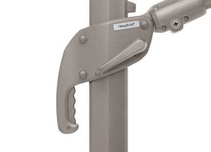 Sombrilla desplazada "Melhia" lino 3x3m -  197157E