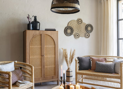 Sillón malawi "Malevio" de ratán natural - 197319A