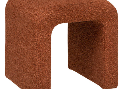 Puf "Sevi" en Bouclette ámbar A43cm - 197331B