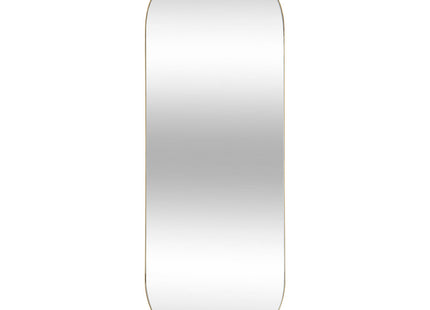 Espejo "Selena" de metal dorado 40x112cm - 197625B