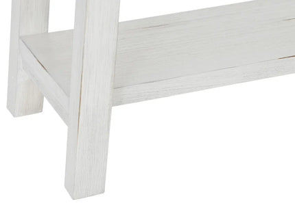 Consola "Olbia" de madera blanca L120cm - 197718