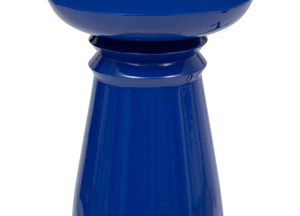 Mesa auxiliar "Jaya" azul índigo 43x38x38cm - 197799D