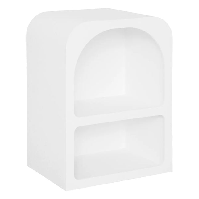 Mesita de noche "Soleya" A55cm blanca - 197813