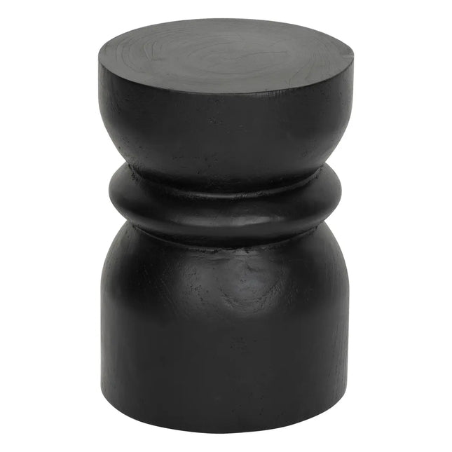 Mesa de centro de madera negra Totem "Jafar" - 197887