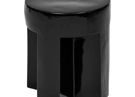 Mesa auxiliar "Kriz" negra 41x34x34cm - 197888A