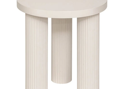 Mesa de centro "Tella" color crema - 197897A