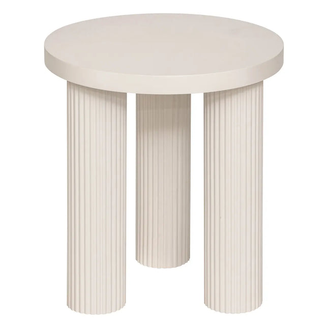 Mesa de centro "Tella" color crema - 197897A