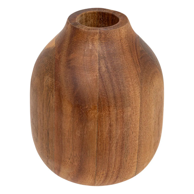 Soliflore "Siera" de madera de acacia A12cm / 2 modelos - 198141