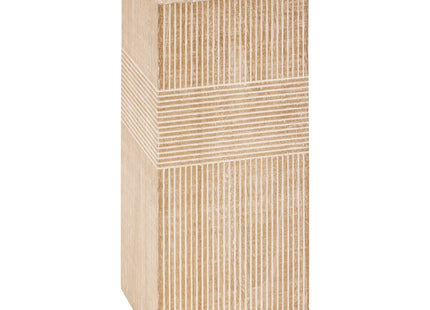 Macetero "Nilia" blanco frío a70cm - 198171