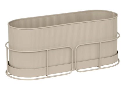 Macetero de lino "Aze" L 47cm - 198173B