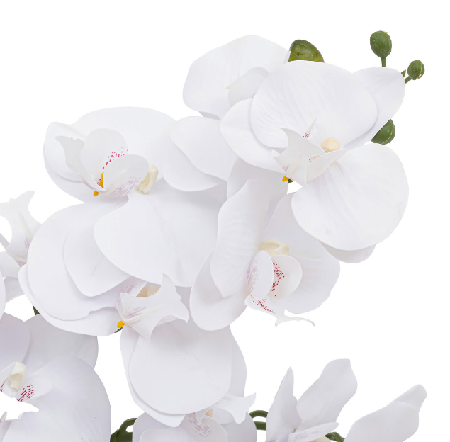 Orquídea artificial "Dena" en maceta de cerámica A65cm - 198222