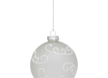 Bola navideña de cristal 9cm Irid - 198437