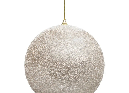 Bola navideña maxi campo de nieve 15cm - 198544