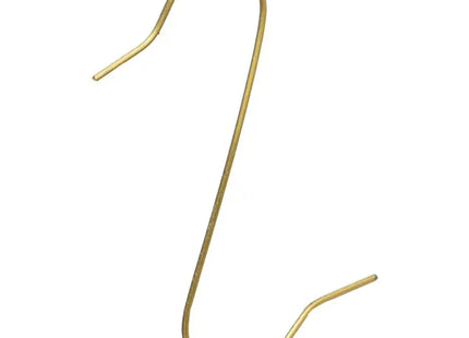 Ganchos de metal para decorativos de árbol navideño dorado - 198625