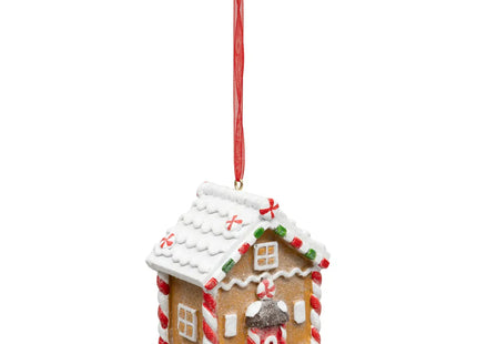 Deco navideña "Casa" Pan de jengibre 7cm - 198754