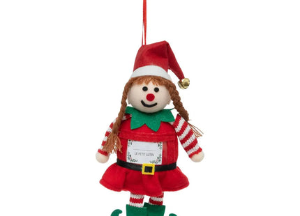 TEXTO SDN NOMBRE DE ELFO NIÑA 20CM - 199031