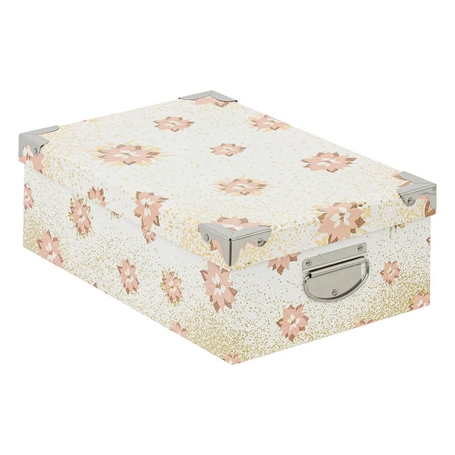 Caja rectangular "Perla rosa" 4 - 199107