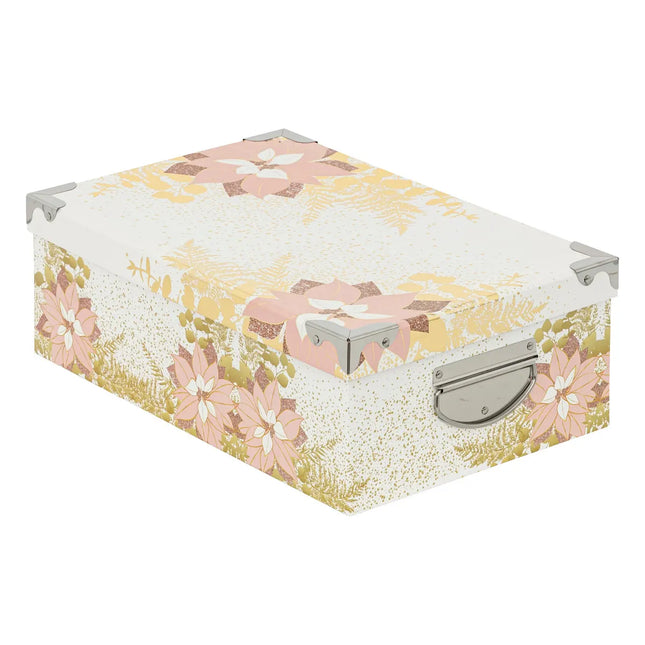 Caja rectangular "Perla rosa" 3 - 199107