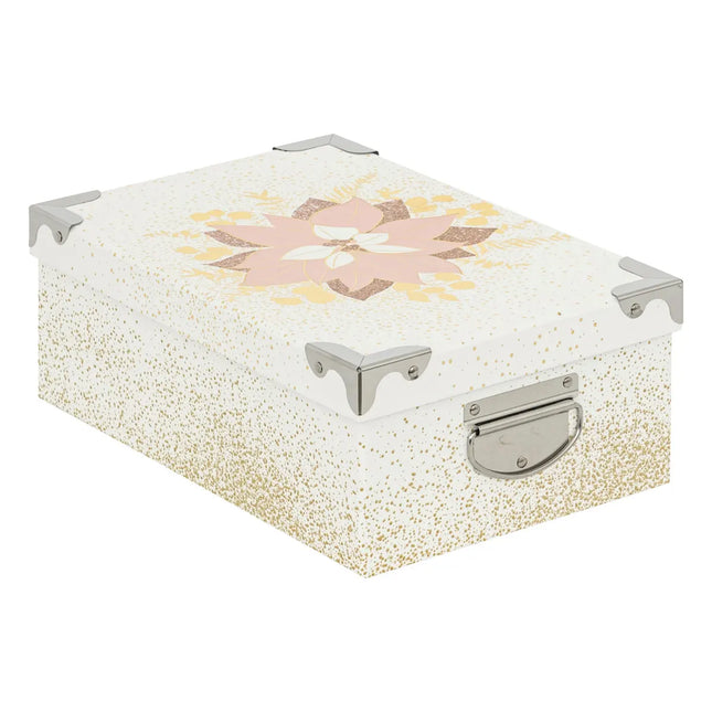 Caja rectangular "Perla rosa" 5 - 199107