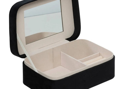 Joyero de terciopelo negro L19 - 199150