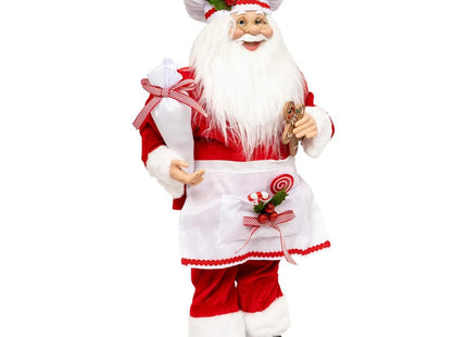 Papá Noel pastelero A60cm - 199185