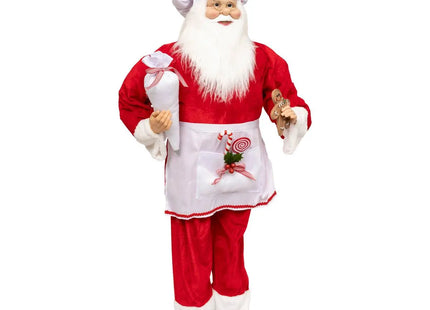 Papá Noel pastelero A120cm
