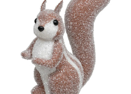 Ardilla marrón con escarcha  32cm - 199212