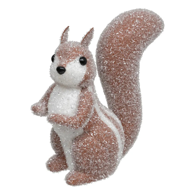 Ardilla marrón con escarcha  32cm - 199212