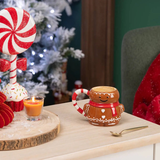 Taza con forma de pan de jengibre ADT 300ml