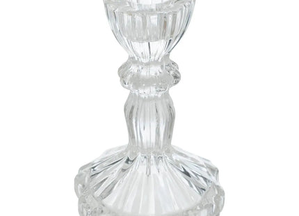 Candelero vidrio transparente A11cm - 199256