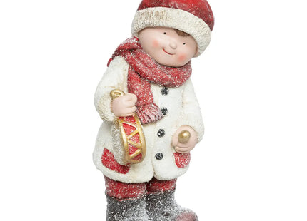 Figura de niño músico navideño A42cm - 199281
