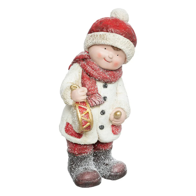 Figura de niño músico navideño A42cm - 199281
