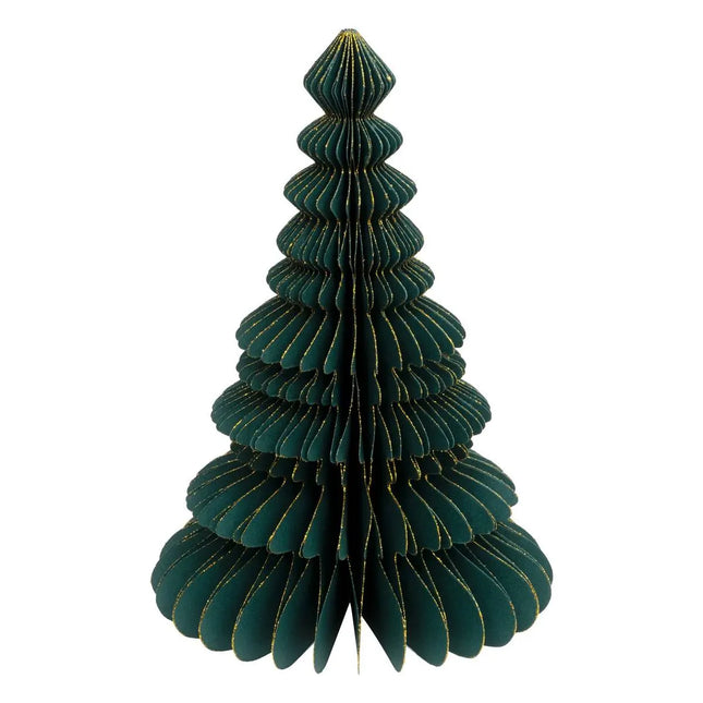 Árbol papel "Kami" verde A30cm - 199289