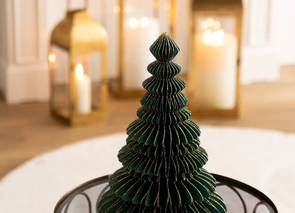 Árbol papel "Kami" verde A30cm - 199289