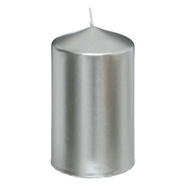Vela redonda satinado plateado 335gr - 199314