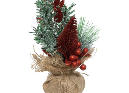 Arreglo de abeto y paja A24cm - DOR/RJ/BL - 199350