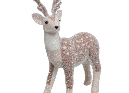 Reno con escarcha 41x57cm - 199398