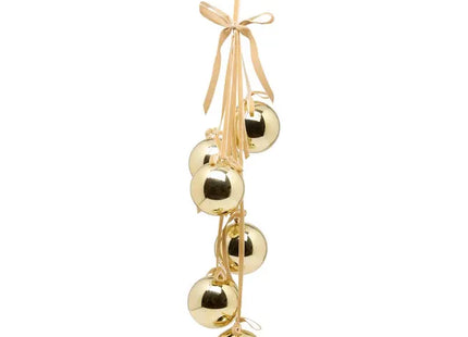 Set de 6 bolas doradas suspendidas - 199416A