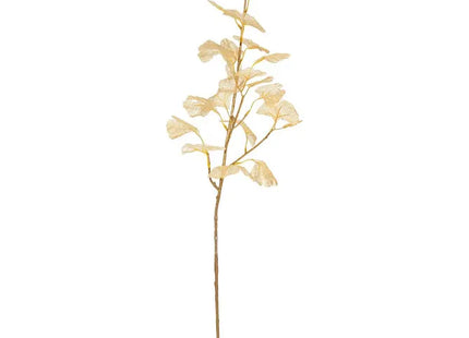 Rama de ginkgo dorado de 77 cm - 199485