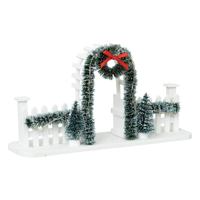 Deco navideña "Arco de flores" 12L P - 199748