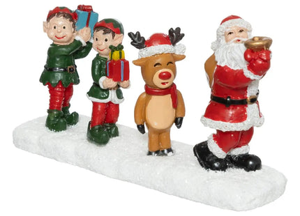 Santon para pueblo navideño 3 personajes A6.5cm - 199761