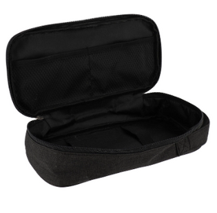 Bolsa de viaje rectangular con cremallera para accesorios negro - 20002103