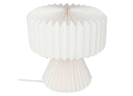 Velador de papel "Edda" blanco A32cm - 200033