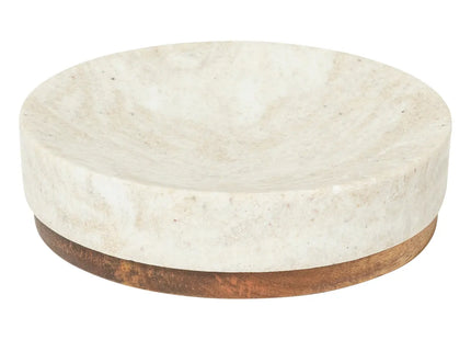 Jabonera efecto mármol “Côme” - 200159A